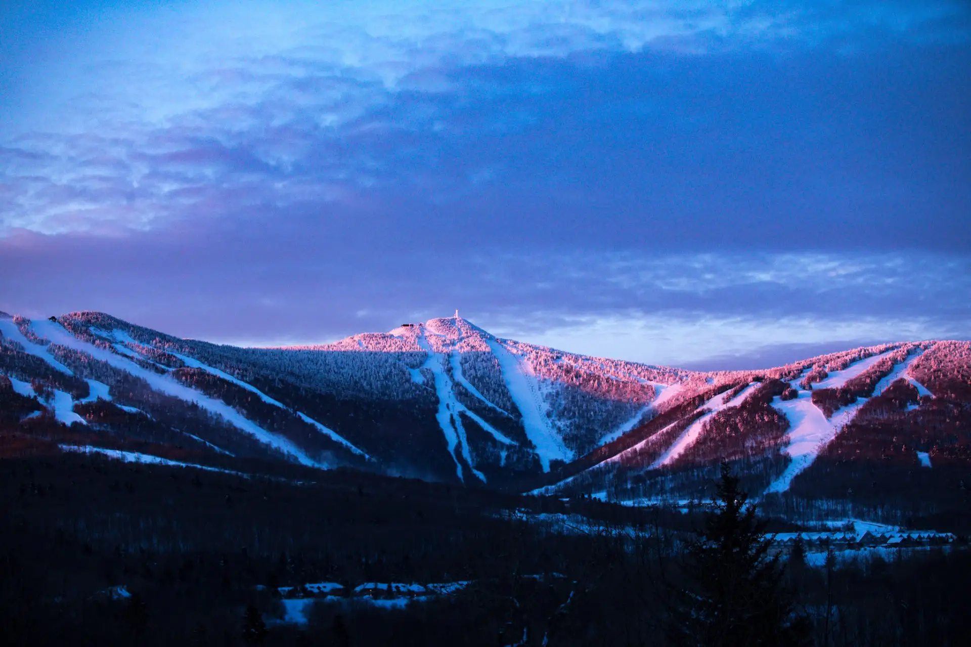 Killington mountain setting near Trailside Village